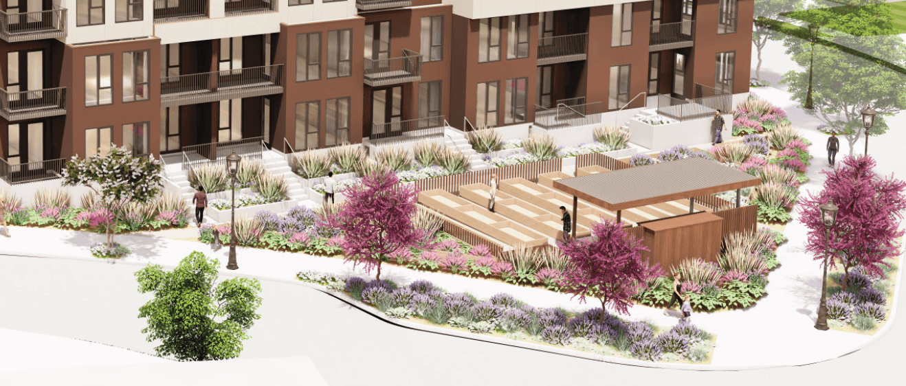 project site rendering